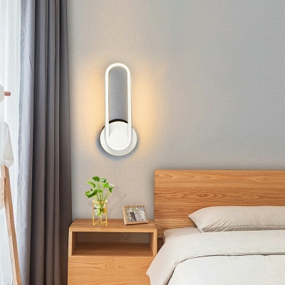 Adjustable Wall Sconce Light Contemporary Modern Metal Shade Wall Mount Light for Bedroom
