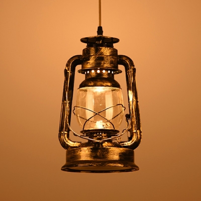 Industrial Vintage Marine Style Pendant Light Metal 1 Light Hanging Lamp for Restaurant