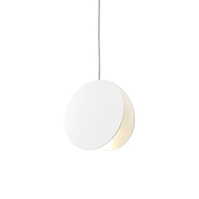 Nordic Style Macaron Hanging Light 2 Splints Metal Creative Pendant Light for Bedside