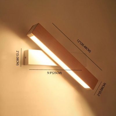 Rotatable Rectangle LED Reading Wall Light 2