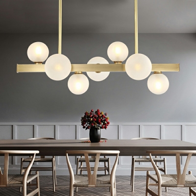 Contemporary Chandelier Light Fixtures 7 Head Pendant Lights for Bar Dining Room
