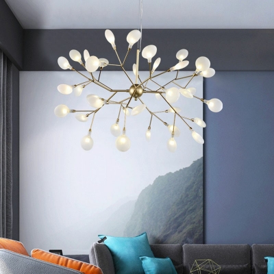 Contemporary Chandeliers Firefly Ceiling Chandelier for Dining Room Bedroom Hotel Room