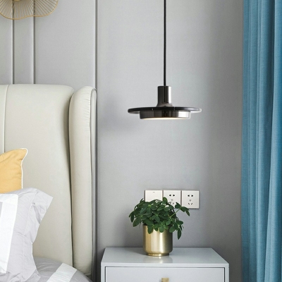 Nordic Style LED Hanging Light Metal Stone Pendant Light for Dinning Room