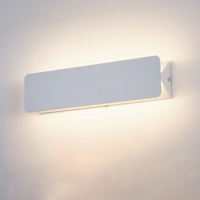 Rotatable Rectangle LED Reading Wall Light Nordic Aluminum Bedroom Wall Mounted Lamp