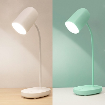 Dome Night Table Lamp Modernism 3 Colors Light Desk Lighting with Geometric Shape Pedestal