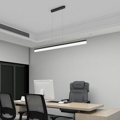 Minimalism Island Ceiling Light White Light Chandelier Lighting Fixtures for Office Meeting Room