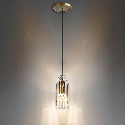 Modern Style Crystal Hanging Light European Style Luxury LED Pendant Light for Bar Bedside