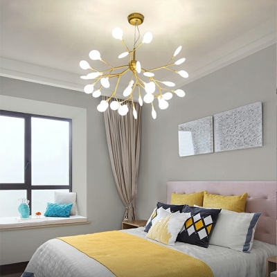 Modernist Chandelier Firefly Hanging Ceiling Lights for Bedroom Dining Room