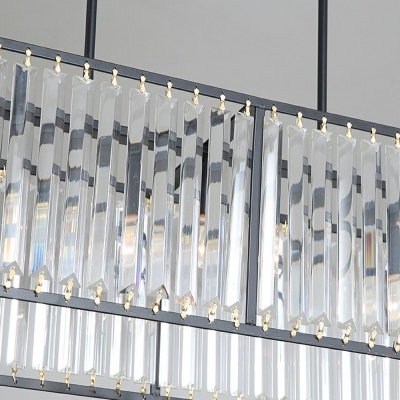 Ultra-Modern Style Island Light Crystal Chandelier for Living Room Children's Room