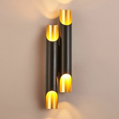 Wall Sconce Light 4 Lights Minimalism Modern Nordic Iron Shade Wall Light for for Stairs
