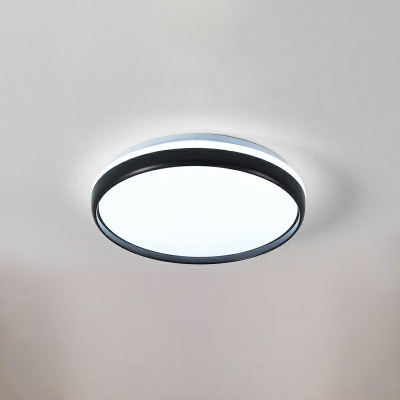 Acrylic Geometrical LED Ceiling Mounted Fixture White Light Simple Style Flush Mount Lighting