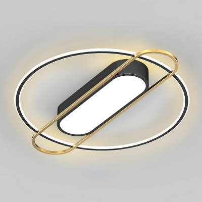 Metal Alloy Flushmount LED Lamp Concentric 2