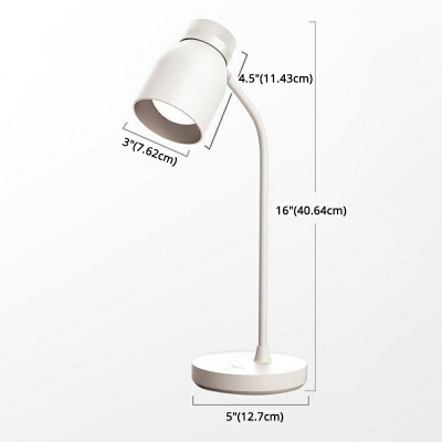 Adjustable LED Table Lamp for Bedroom Modernist 1 Head Macaroon Style Desk Light