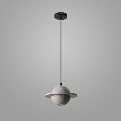 Contemporary Global Pendant Light Dining Room Kitchen Suspension Lamp Stone Hanging Light