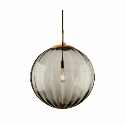 Modern and Simple Hanging Light Nordic Style Minimalisma Glass Globe LED Pendant Light for Bar Dinning Room