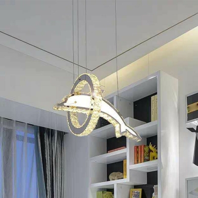 Modern Chandelier Lamp Crystal Chandelier Light Fixtures for Living Room Children's Room