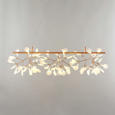 Ultra-Modern Island Lighting Firefly Shape Hanging Ceiling Light for Bar Dining Room Bedroom