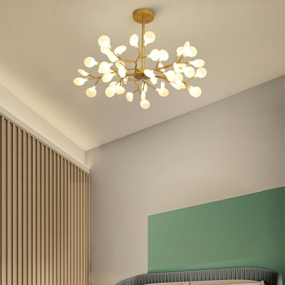 Contemporary Chandeliers Firefly Ceiling Chandelier for Dining Room Bedroom Living Room