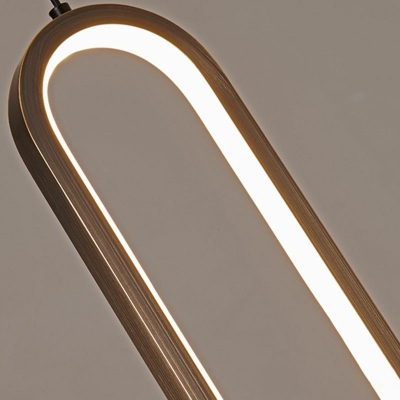 Geometric Single Light Hanging Light Fixtures Oval Contemporary Pendant Light Kit