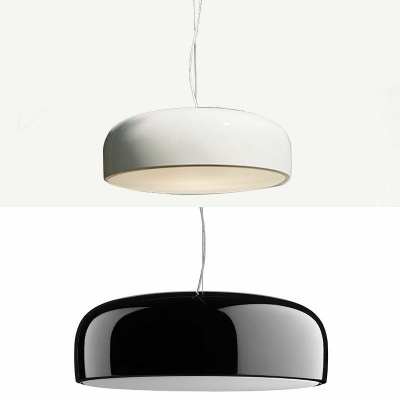 Solid Nordic Hanging Light Modern LED Ceiling Light Fixtures Simplicity White 1 light for Living Room