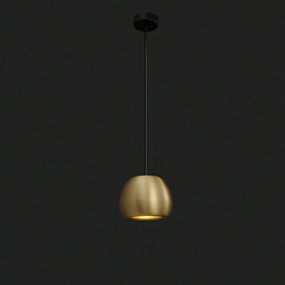 Brass Urn Shape Hanging Lamp Nordic Style 6