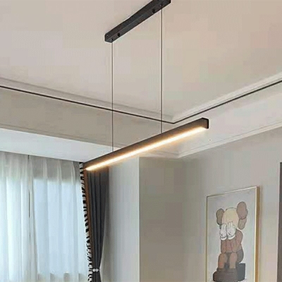 Modern Pendant Light Kit Linear Pendant Light Fixtures for Office Meeting Room