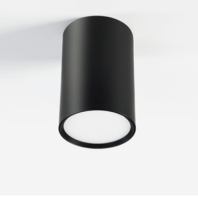 Nordic Style Tubular Ceiling Light LED Metallic Flush Ceiling Light for Living Room