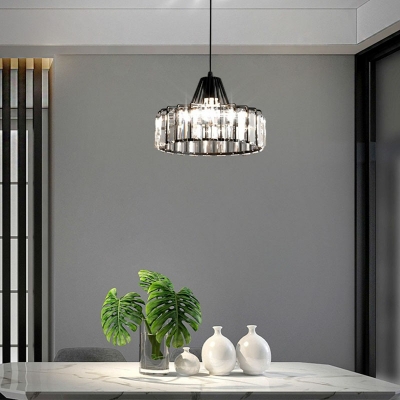 Modern Pendant Light Crystal Hanging Light Fixtures for Bedroom Living Room