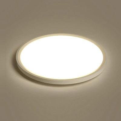 Modern Simple Geometry Flush Mount Light Office Style for Hallway Corridor and Bedroom