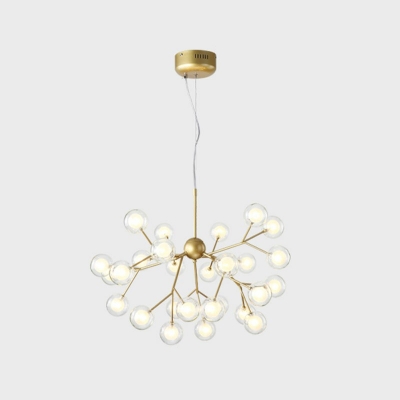 Contemporary Chandeliers 27 Head Firefly Ceiling Chandelier for Dining Room Bedroom