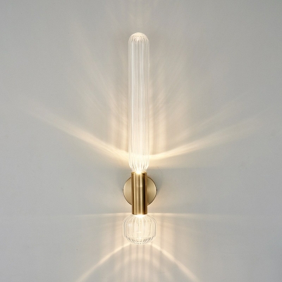 Creative Glass Decorative Wall Sconce for Hallway Bedside and Corridor