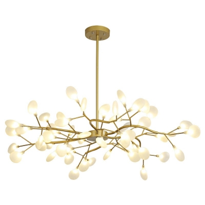 Firefly Chandelier Pendant Light Gold Modern Design Pendant Lighting Fixtures for Living Room