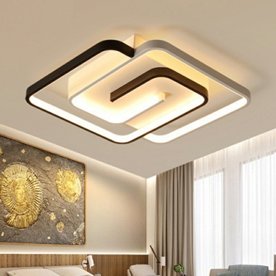 Minimalism Ceiling Light Fixture Flush Mount Ceiling Light Fixture for Living Room