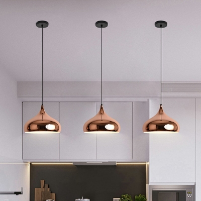 Modern Style LED Pendant Light Nordic Style Metal Hanging Light for Bedroom Dinning Room
