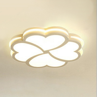 Nordic Style LED Flushmount Light Modern Style Minimalism Metal Acrylic Celling Light for Living Room