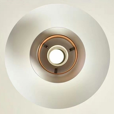 1-Light Ceiling Light Modern Style Three-Shade Shape Metal Pendant Lights