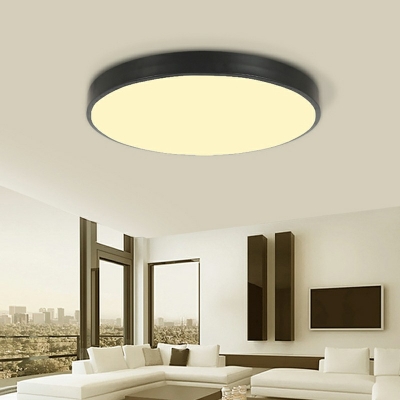 Contemporary Flush Ceiling Lights Macaron Flush Ceiling Light Fixture for Bedroom Living Room