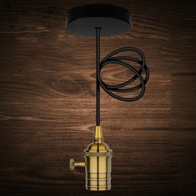 Industrial-Style Hanging Ceiling Light ​Hammered Metal Pendant Light