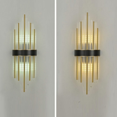 Modern Creative Warm Crystal Wall Sconce Light for Hall Corridor and Bedroom