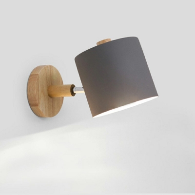 Modern Warm Wooden Decorative Wall Sconce for Hall Corridor and Bedroom