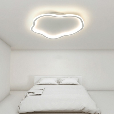 Nordic Style LED Flushmount Light Modern Style Linear Metal Acrylic Celling Light for Bedroom