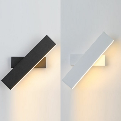Modern Warm Rotatable Led Wall Lamp for Corridor Bedside and Balcony