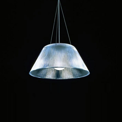 Industrial Glass LED Pendant Light Retro Minimalism Hanging Light for Dinning Room