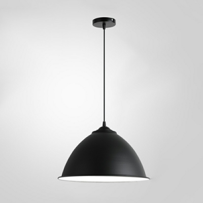 Industrial Pendant Lighting Dome Shaped Aluminum Hanging Ceiling Lamp