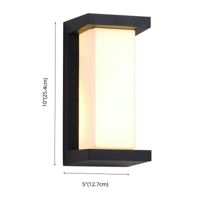 Modern Outdoor Waterproof Light Led Wall Sconce for Bedside Corridor and Stair