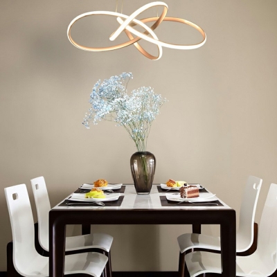 Modern Style Hanging Lights Minimalist Pendant Chandelier for Living Room