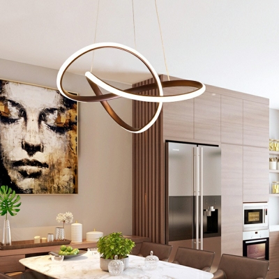 Modern Style Hanging Lights Minimalist Pendant Light Fixture for Dining Room Living Room