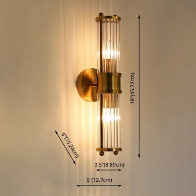 Postmodern Style Wall Mounted Lights Crystal Wall Sconce Lighting for Dining Room Bedroom