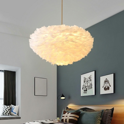 5-Light Hanging Chandelier Minimalist Style Geometric Shape Metal Pendant Light Kit