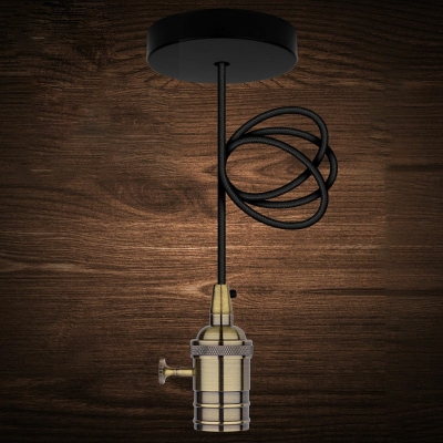 Industrial-Style Hanging Ceiling Light ​Hammered Metal Pendant Light